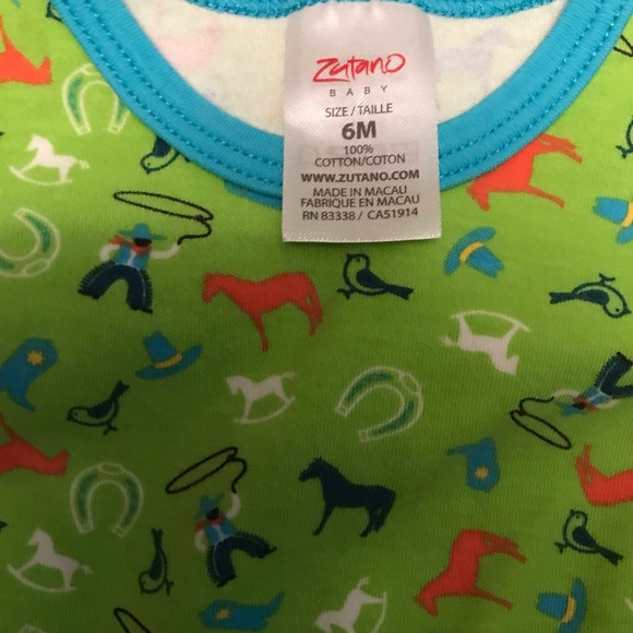 Zutano Baby Infant Gown ***6M - Picture 4 of 6